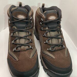 True North Mens Brown Hiking Boots Size 12 Mesh & Suede Upper